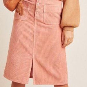 Anthro/Pilcro and the Letterpress Corduroy Skirt